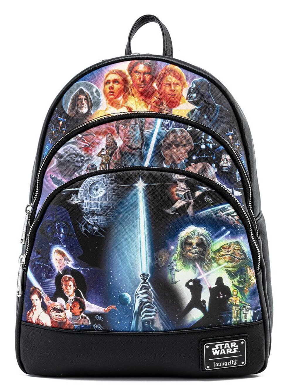 Loungefly Star Wars Original Trilogy Backpack New With Tags